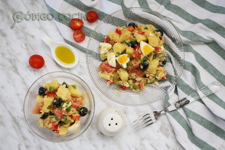 Ensalada campera fácil y riquísima