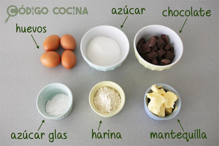 Ingredientes para hacer torta tenerina italiana