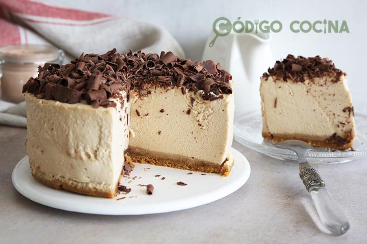 Receta de tarta mousse de café sin horno