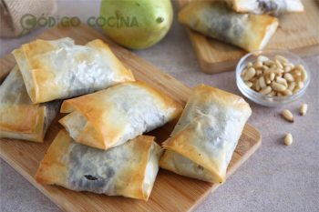 Paquetitos de morcilla con masa filo